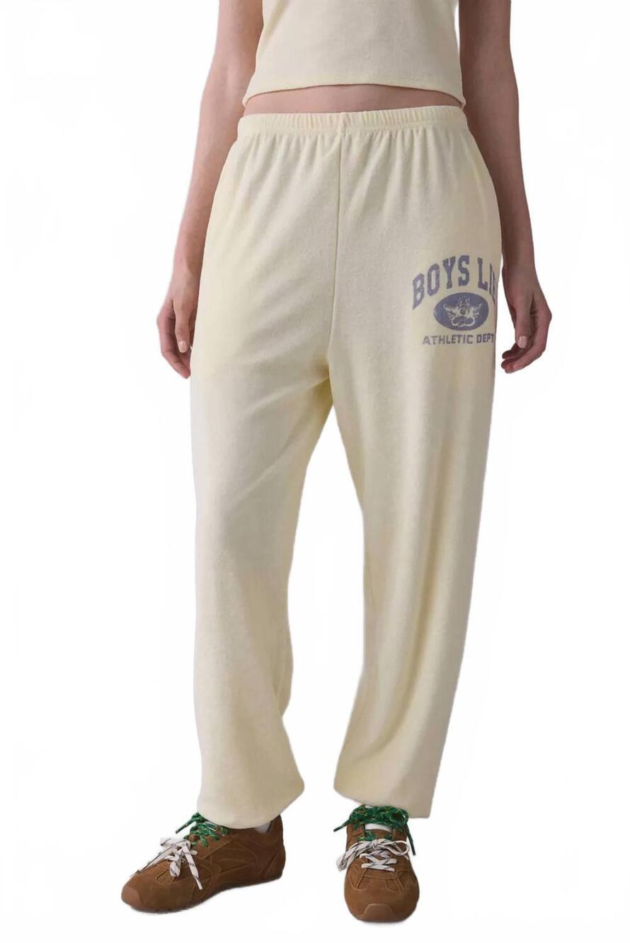 NEW BOYS LIE athletic depts v3 kimmy pant in butter yellow